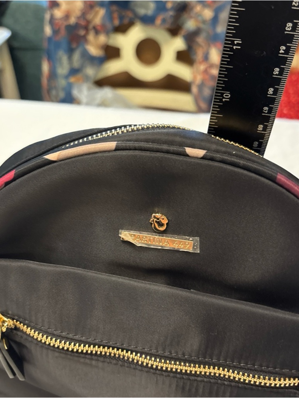 Spartina 449 Black Backpack with Floral-Trim Accents - Picture 14 of 16